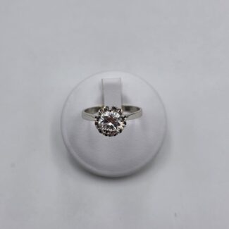 ANELLO SOLITARIO ORO DIAMANTE 1CT
