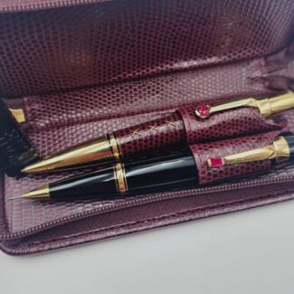 set 2 penne Montblanc Bohème Jewels Rhodolite