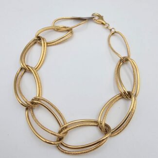 BRACCIALE 3 ORI OVALI